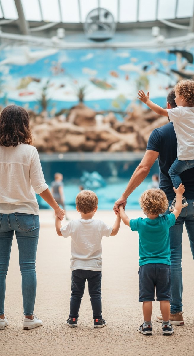 a travel photo from barcelona kids