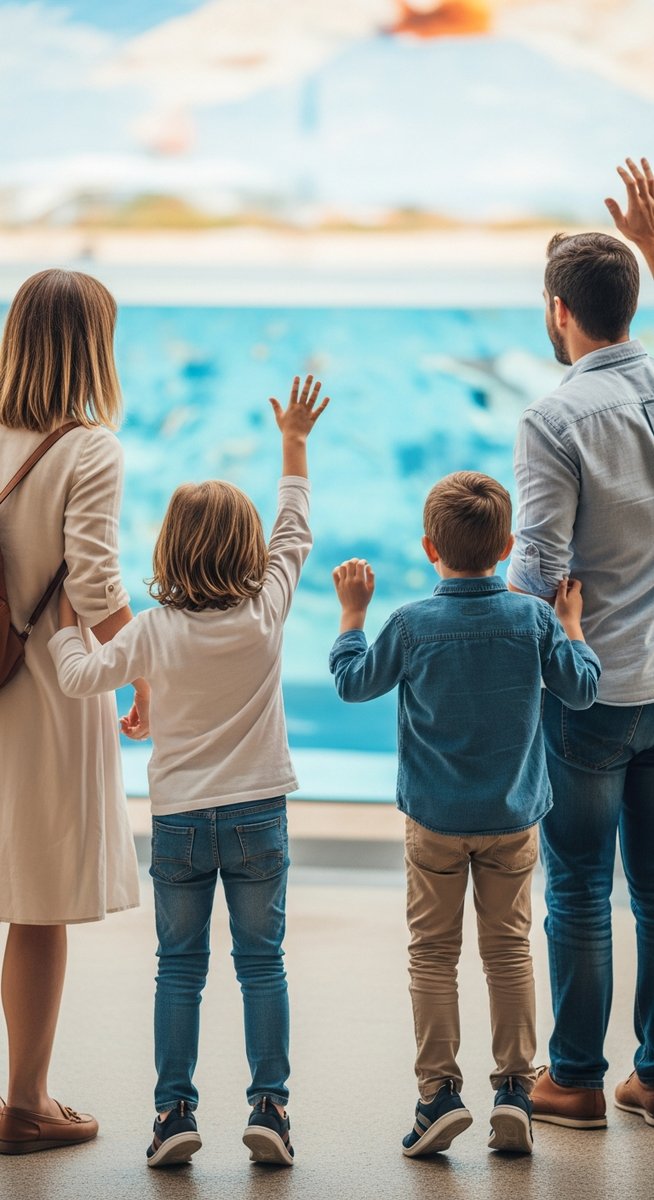 a travel photo from barcelona kids