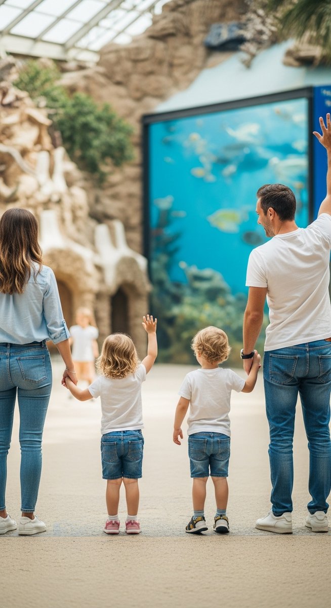 a travel photo from barcelona kids
