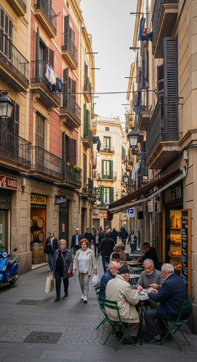 a photo illustrating 13. sants in Barcelona