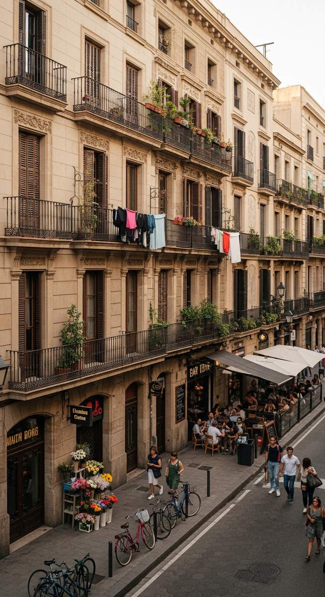 a photo illustrating 15. sant antoni in Barcelona