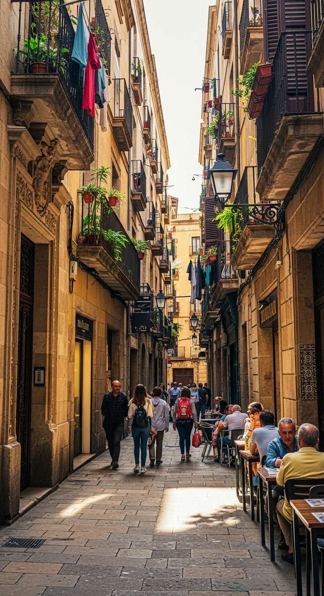 a photo illustrating 7. ciutat vella (old town) in Barcelona