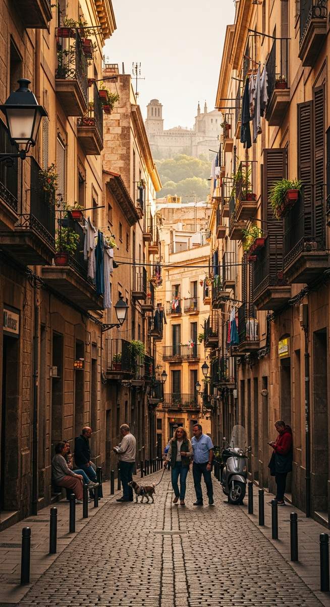 a photo illustrating 9. montjuïc in Barcelona