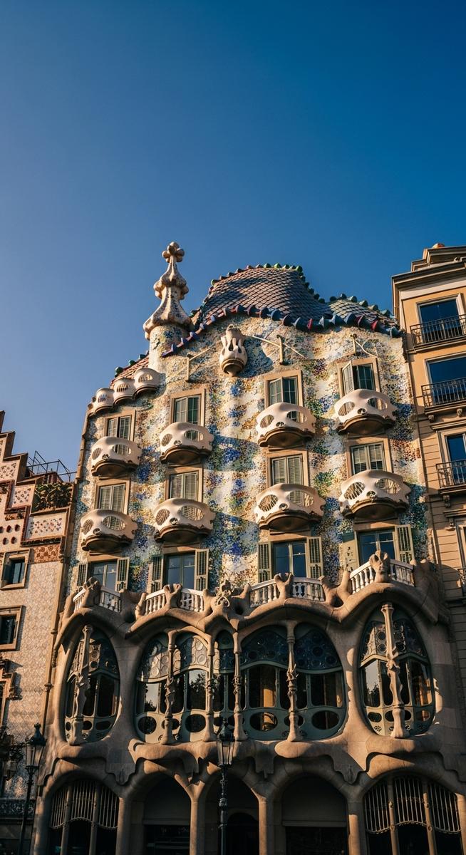 a famous Barcelona building or Gaudi architecture