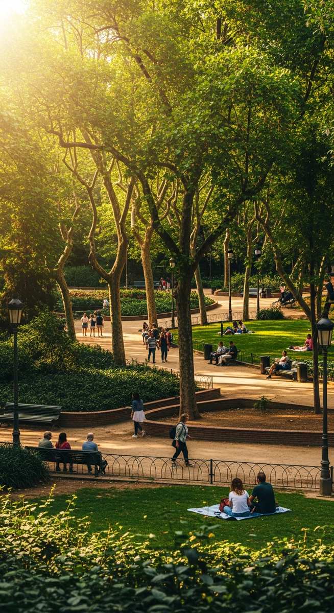 a photo illustrating 12. parc de aigües in Barcelona
