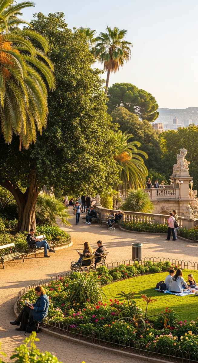 a photo illustrating 3. parc de montjuïc in Barcelona