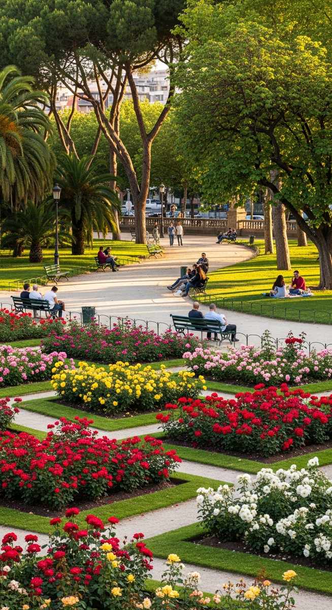 a photo illustrating 7. parc de cervantes in Barcelona