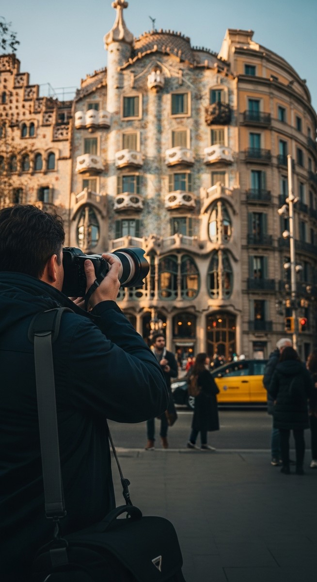 a photo illustrating 3. barcelona photography tour in Barcelona