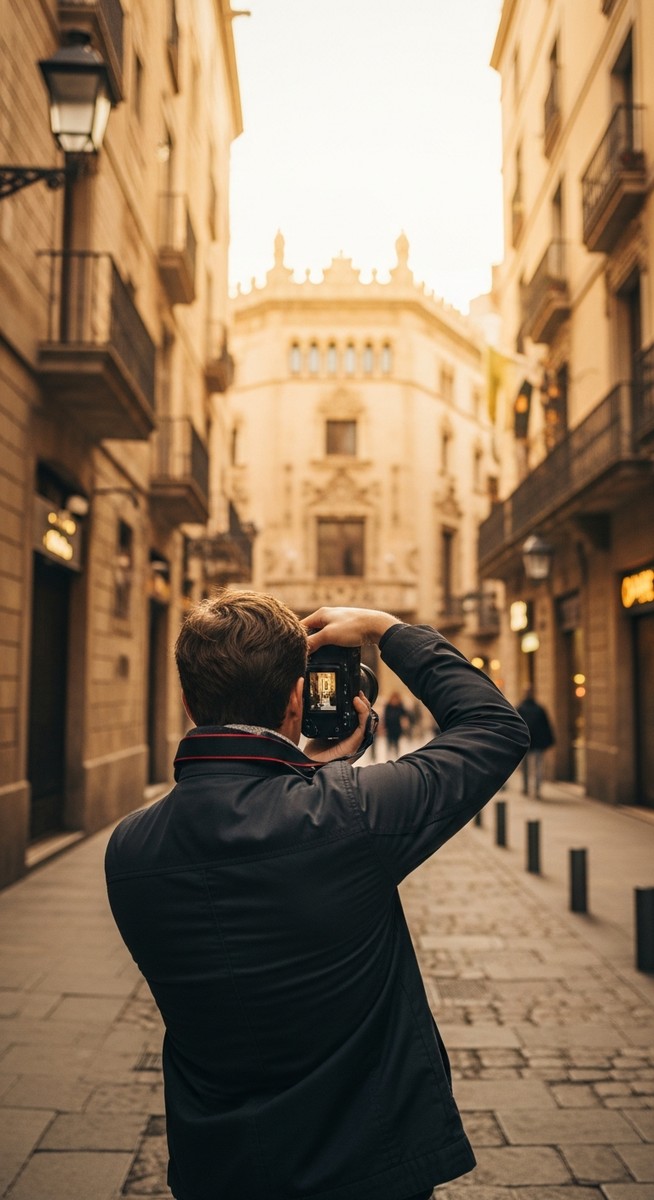 a photo illustrating 8. photoshoot tour old town in Barcelona