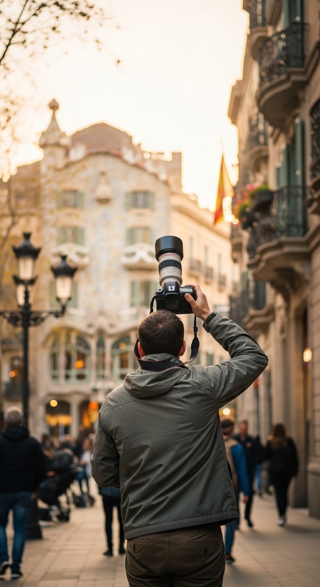 a photo illustrating 9. professional photoshoot in barcelona in Barcelona