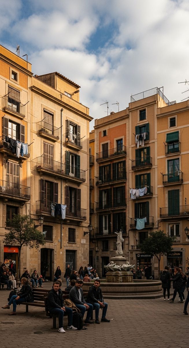 a photo illustrating 14. plaça de la barceloneta in Barcelona