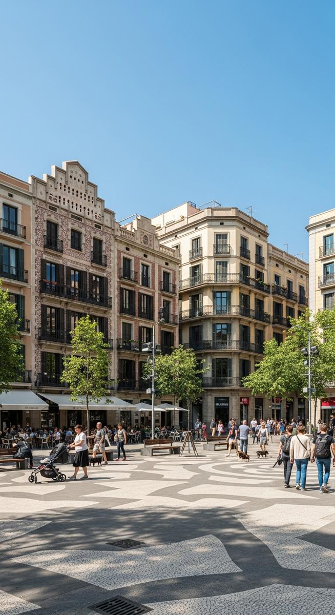 a photo illustrating 17. plaça masadas in Barcelona