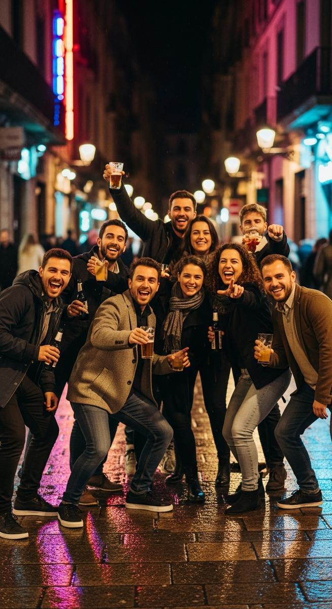 a photo illustrating 5. guided city pub crawl with 4 drinks in Barcelona