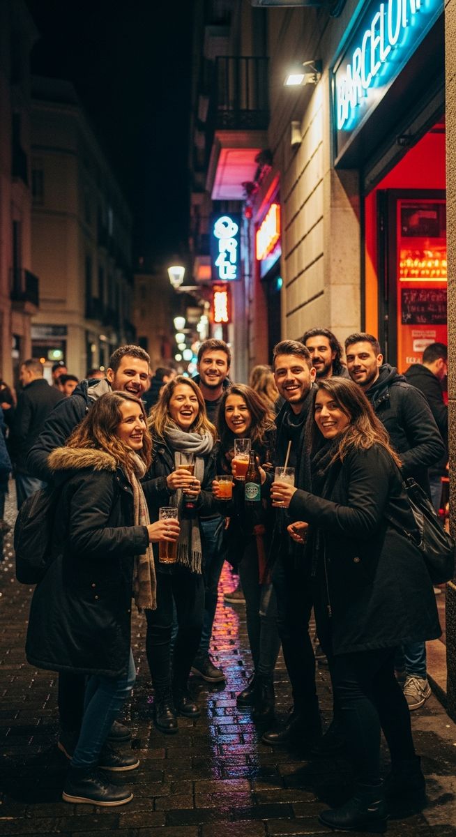 a photo illustrating 6. tipsy tour bar crawl in barcelona with local guide in Barcelona