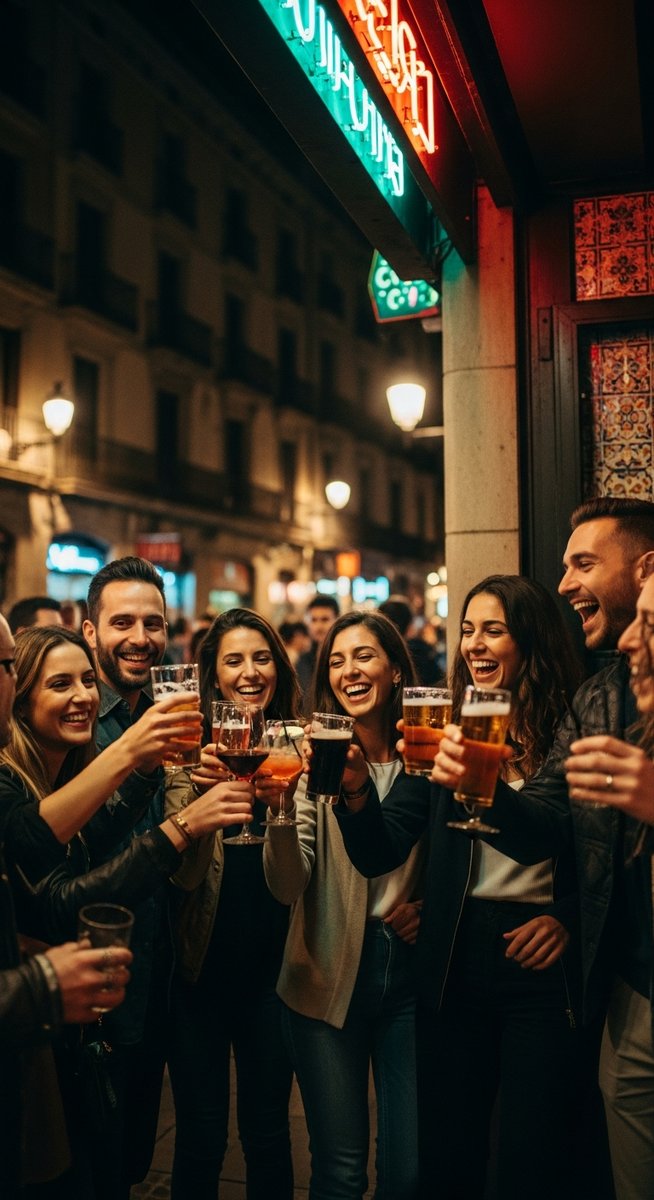 a photo illustrating 7. barcelona bar crawl with flamingos in Barcelona