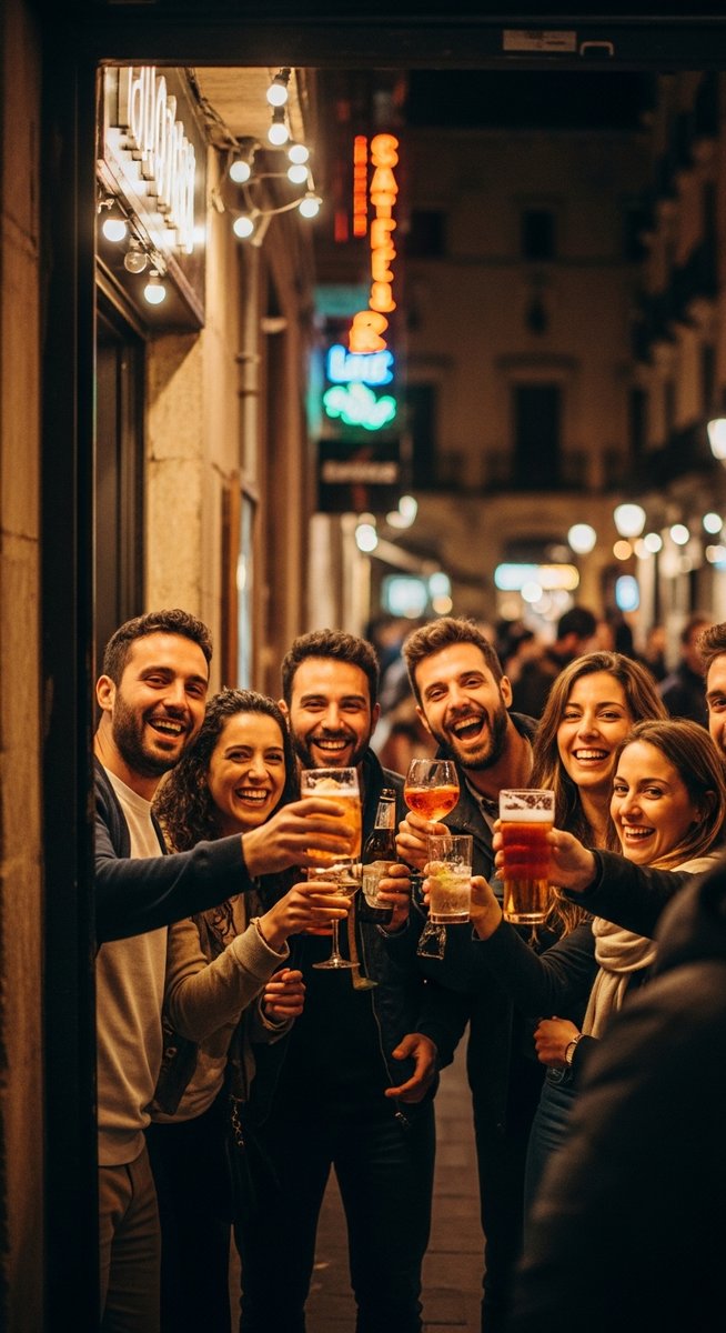 a photo illustrating 8. old town evening tour with tapas and drinks in Barcelona