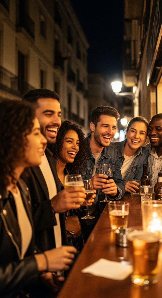 a photo illustrating 1. barcelona pub crawl in Barcelona