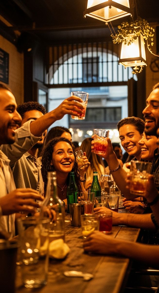 a photo illustrating 2. tipsy tour bar crawl in barcelona with local guide in Barcelona