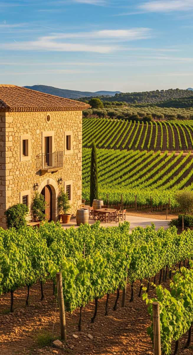 a travel photo from barcelona wineries