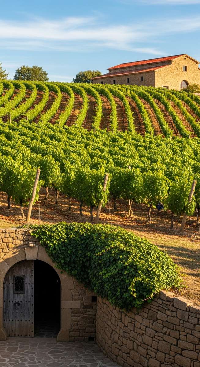 a travel photo from barcelona wineries
