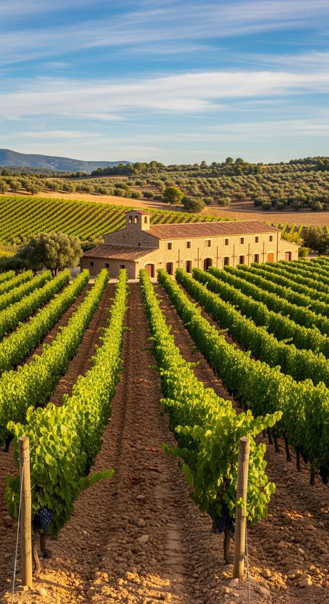 a travel photo from barcelona wineries