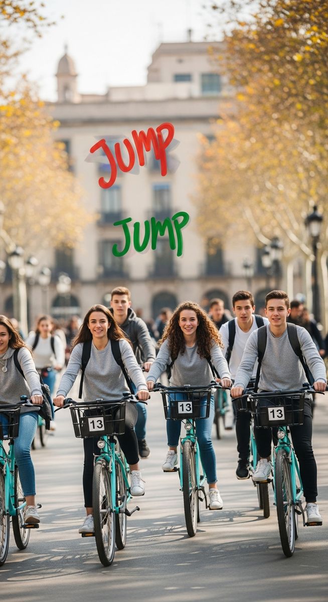 a photo illustrating 13. jump on a bike tour in Barcelona