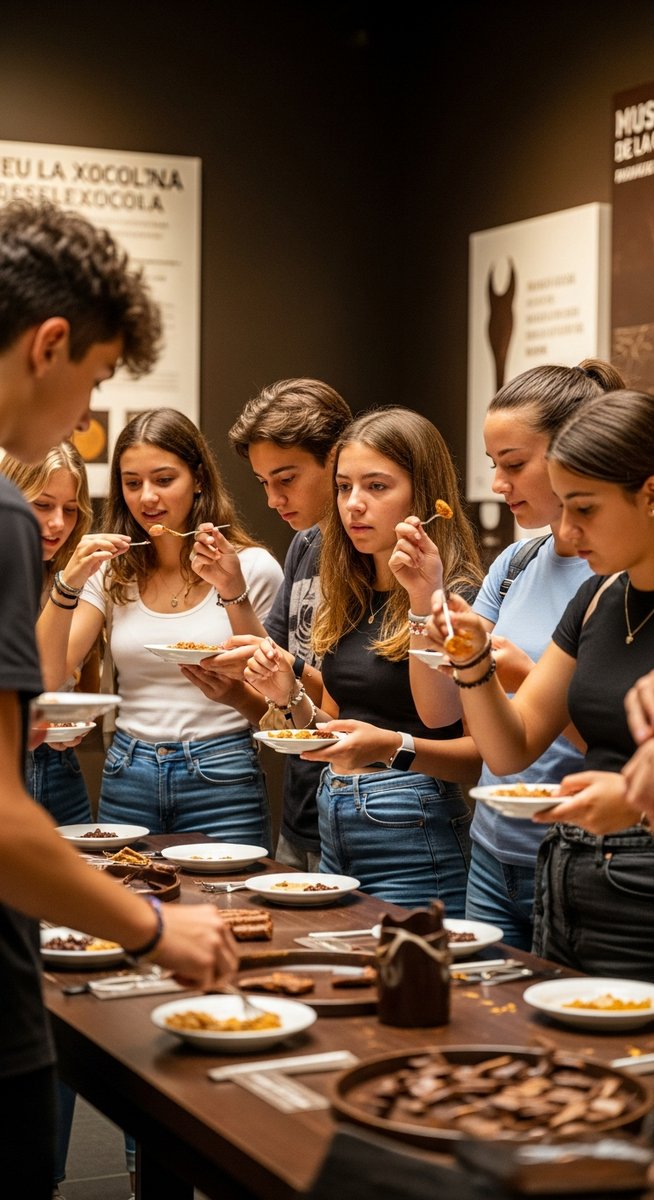 a photo illustrating 14. get a taster at museu de la xocolata (chocolate museum) in Barcelona