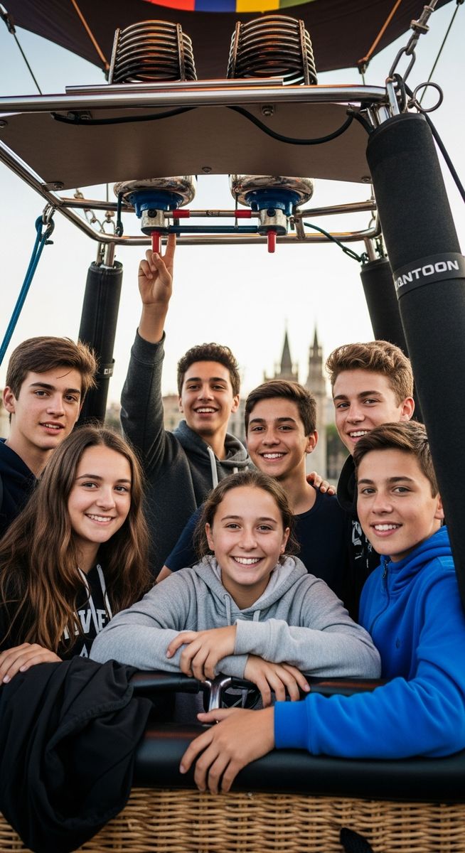 a photo illustrating 15. take a hot air balloon ride in Barcelona