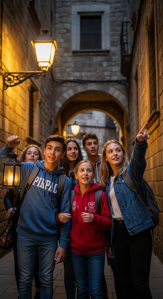a photo illustrating 18. go on a ghost tour in Barcelona