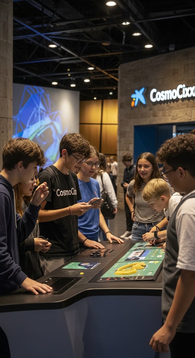 a photo illustrating 19. explore cosmocaixa science museum in Barcelona