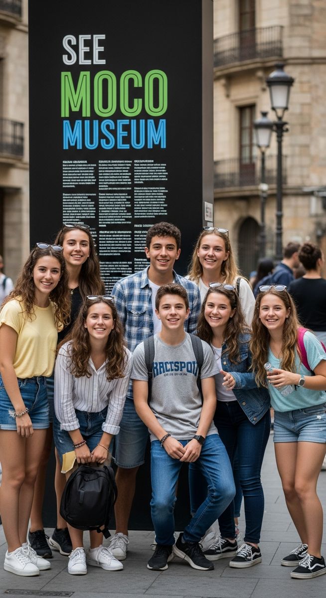 a photo illustrating 9. see the moco museum in Barcelona