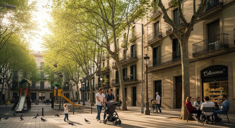 a photo illustrating 1. sarrià-sant gervasi in Barcelona