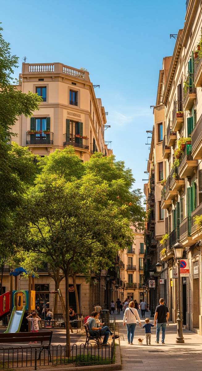 a photo illustrating 1. sarriĆ -sant gervasi in Barcelona