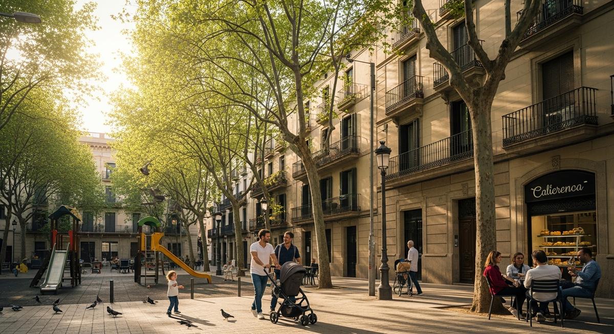 a photo illustrating 1. sarriĆ -sant gervasi in Barcelona