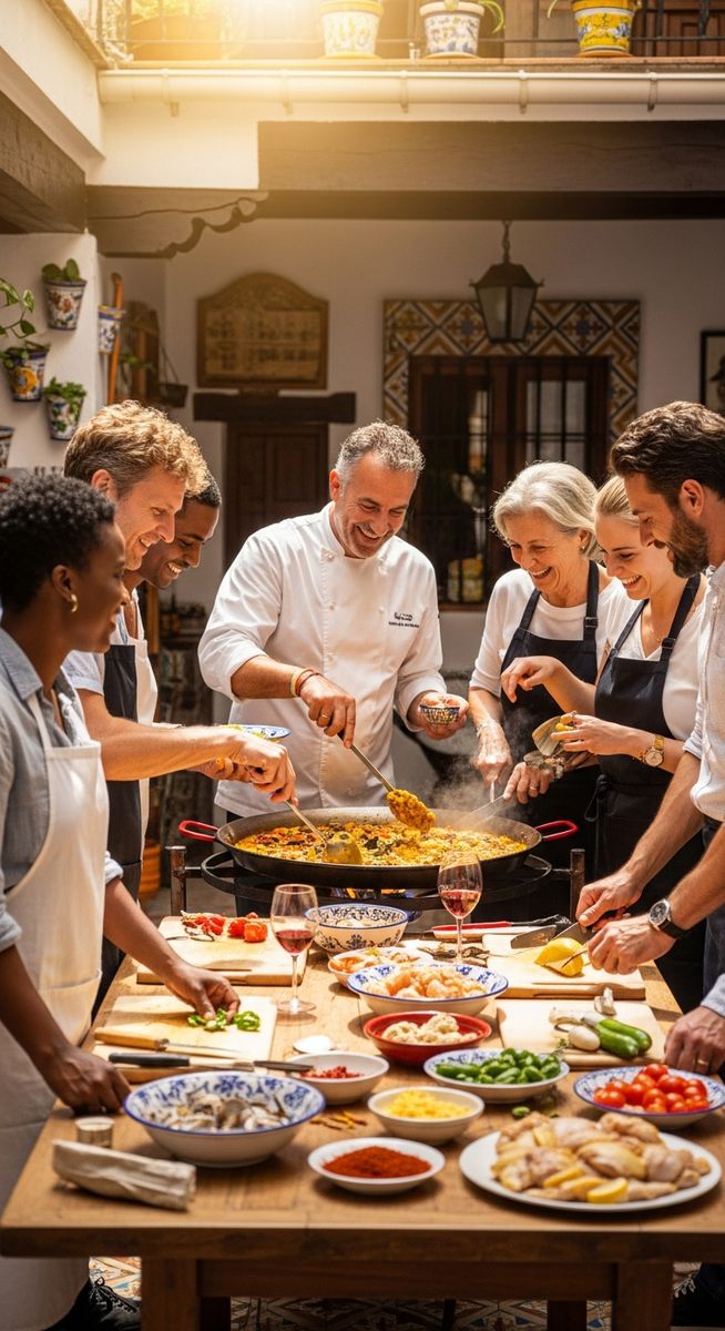 a photo illustrating 4. paella cooking class (valencia) in Spain