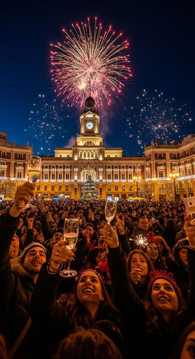 a photo illustrating practical tips for new year's in spain in Spain