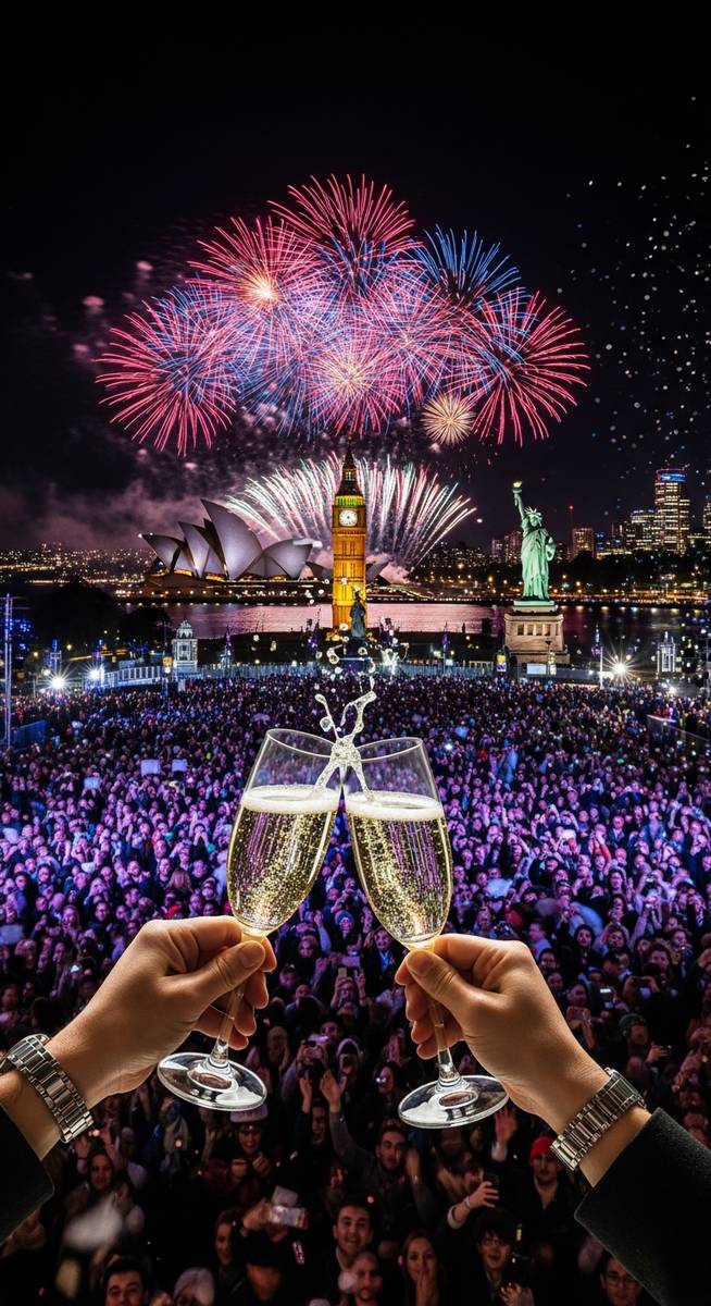 a photo illustrating final thoughts in Spain on New Year's Eve