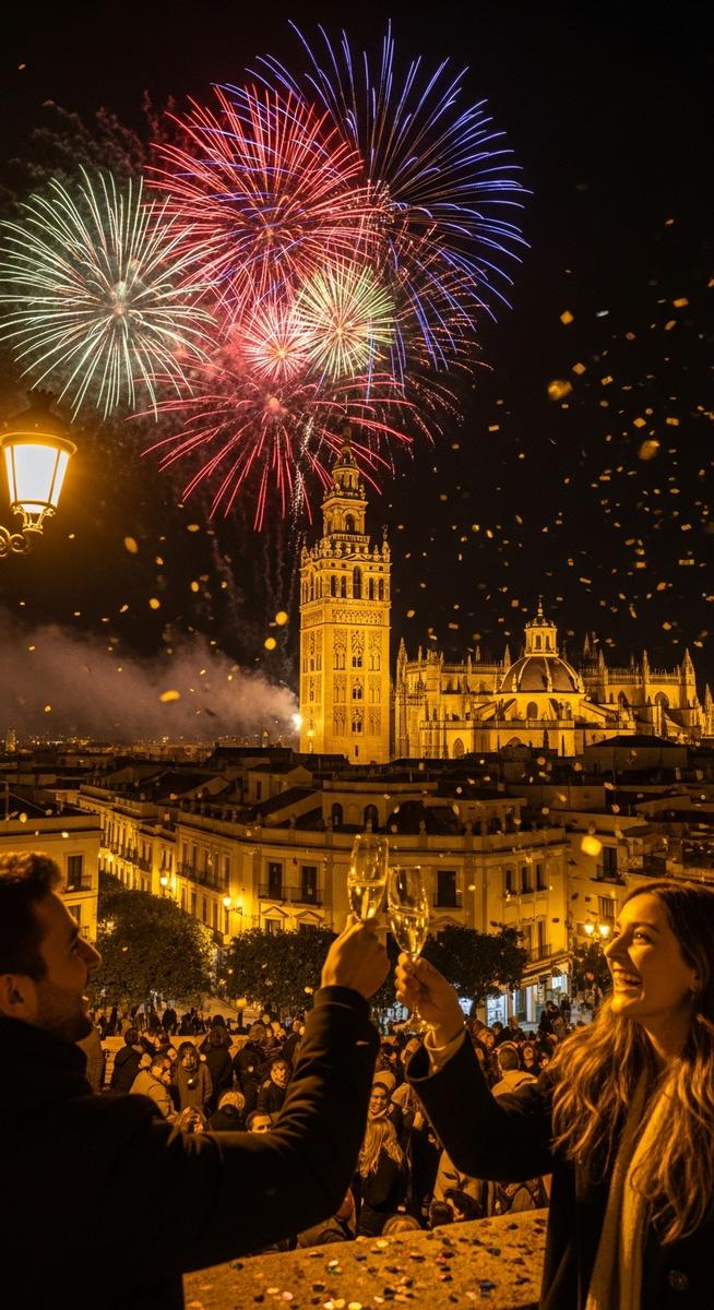a photo illustrating 3. seville: andalusian warmth in winter in Spain on New Year's Eve