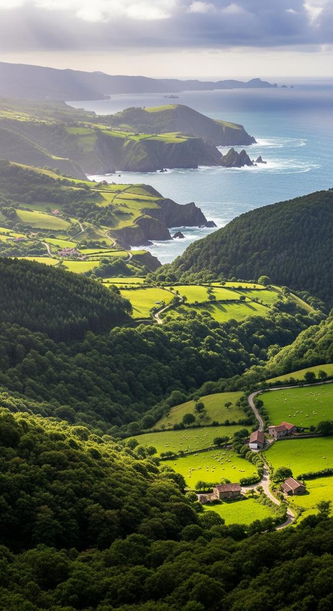 a photo illustrating oviedo in northern Spain