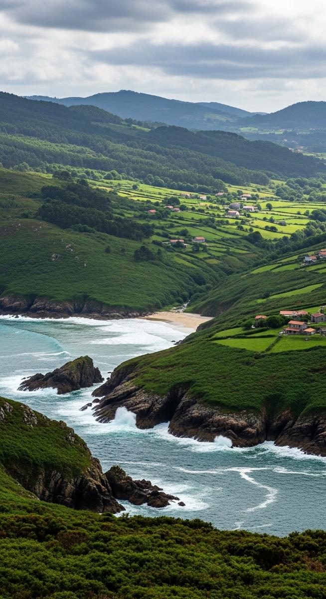 a photo illustrating a coruña in northern Spain as one of the best places to visit in Spain