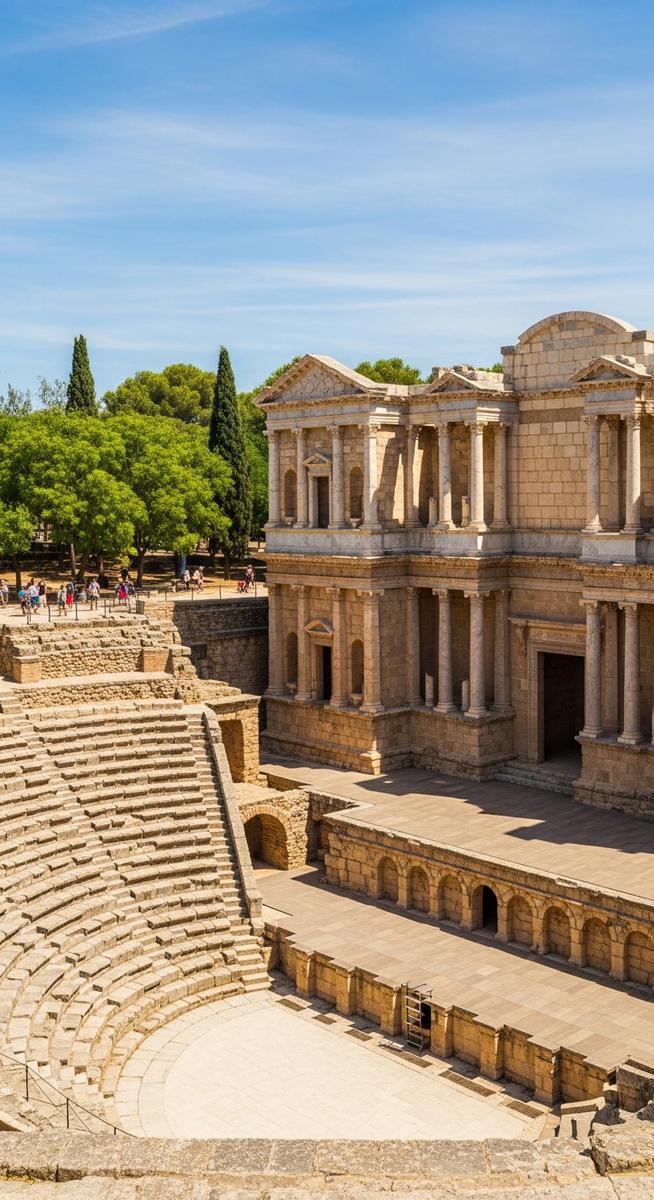 a photo illustrating 21. mรฉrida in Spain as one of the best places to visit in Spain