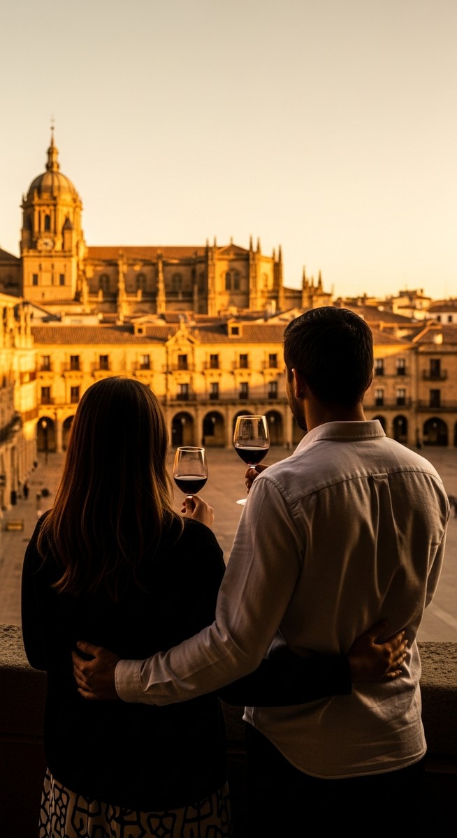 a photo illustrating salamanca in Spain