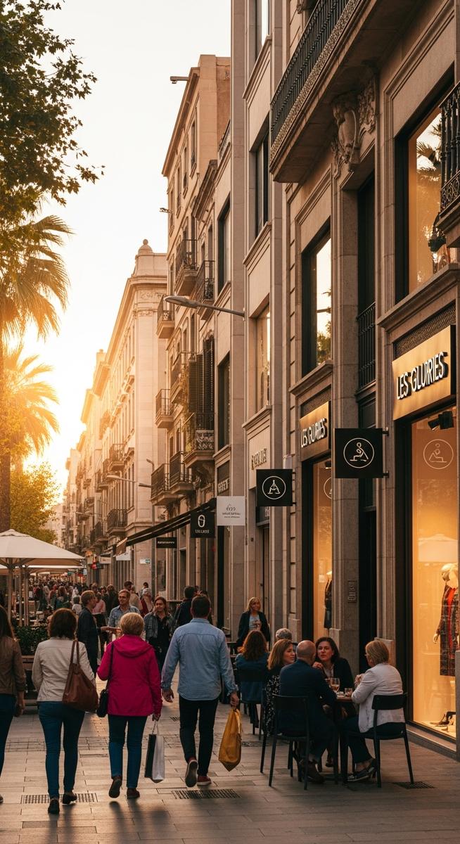 a photo illustrating 11. les glรฒries in Barcelona while shopping
