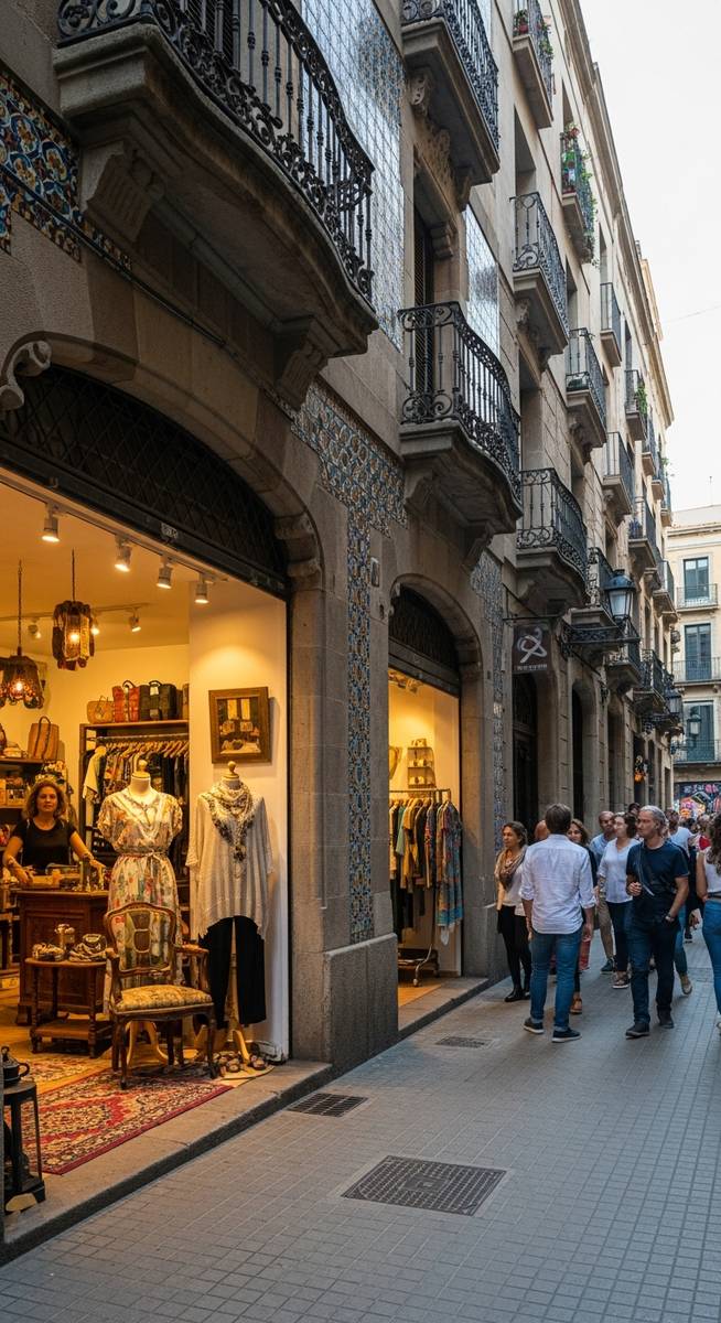 a photo illustrating 15. el raval in Barcelona while shopping