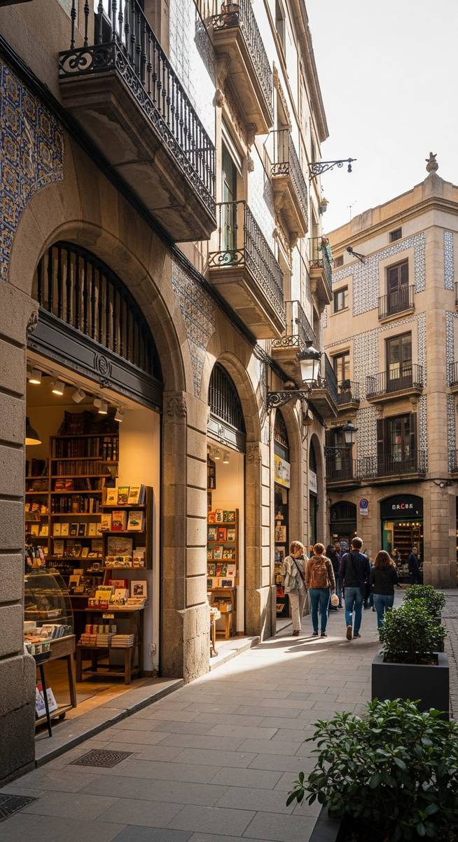 a photo illustrating 16. mercat de sant antoni in Barcelona