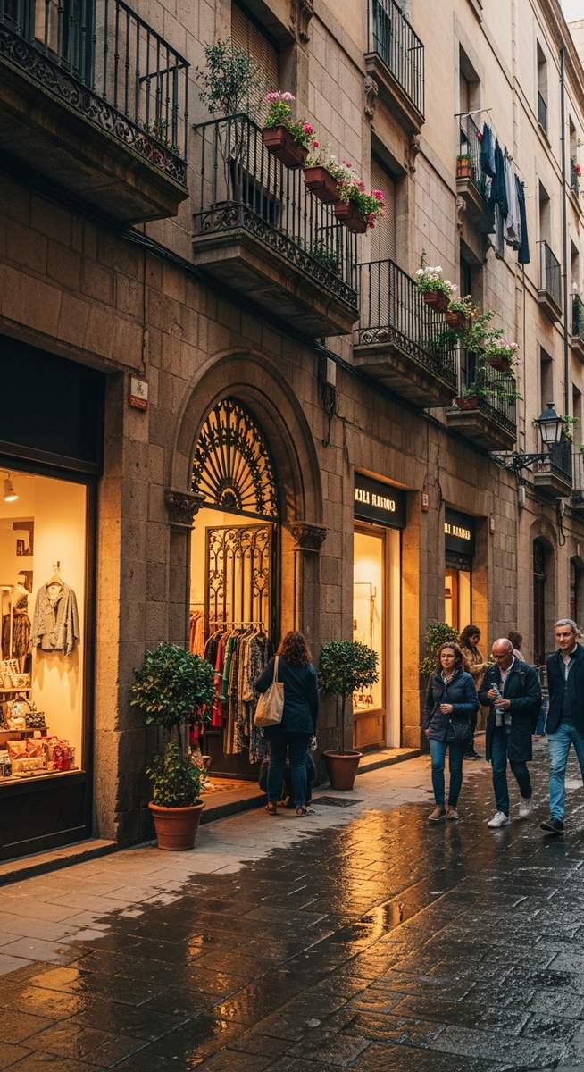 a photo illustrating 6. carrer dโavinyรณ in Barcelona
