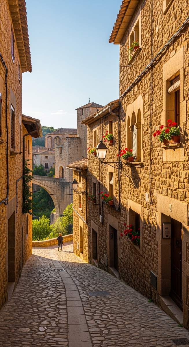 a photo illustrating 8. besalú (catalonia) in Spain