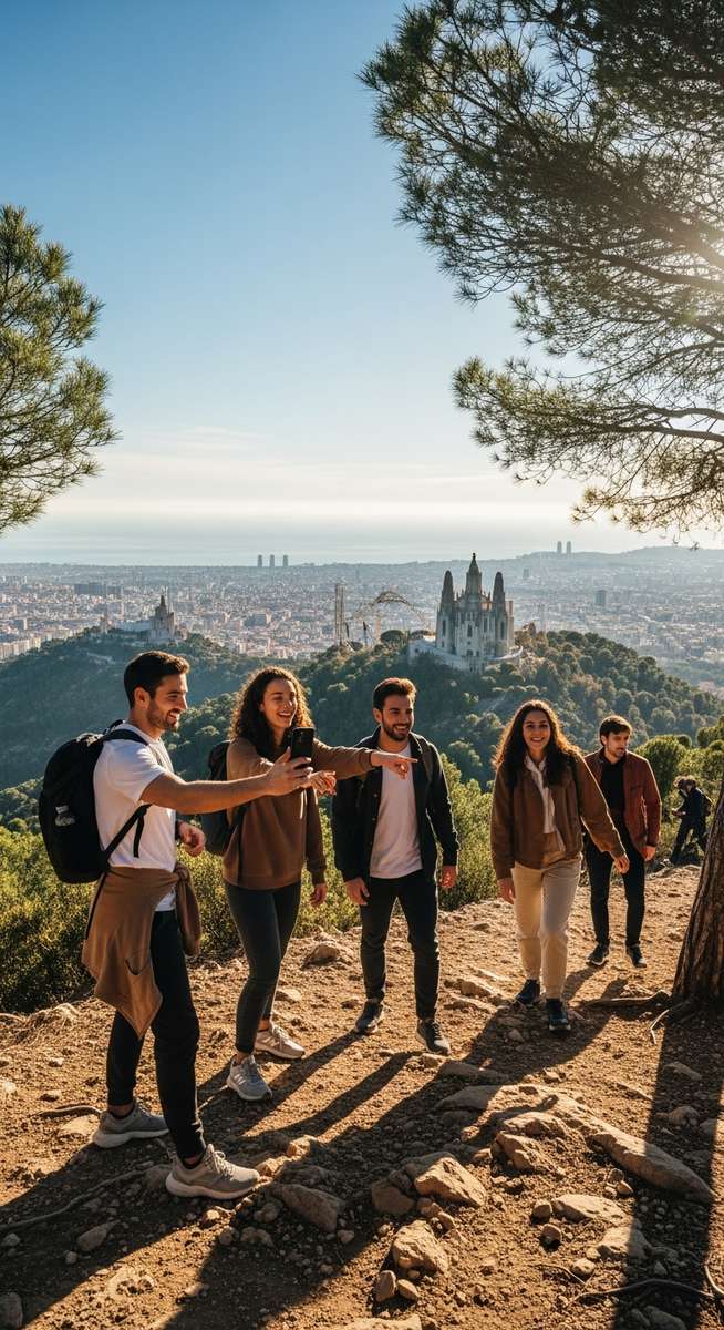 a photo illustrating 16. hike mount tibidabo in Barcelona