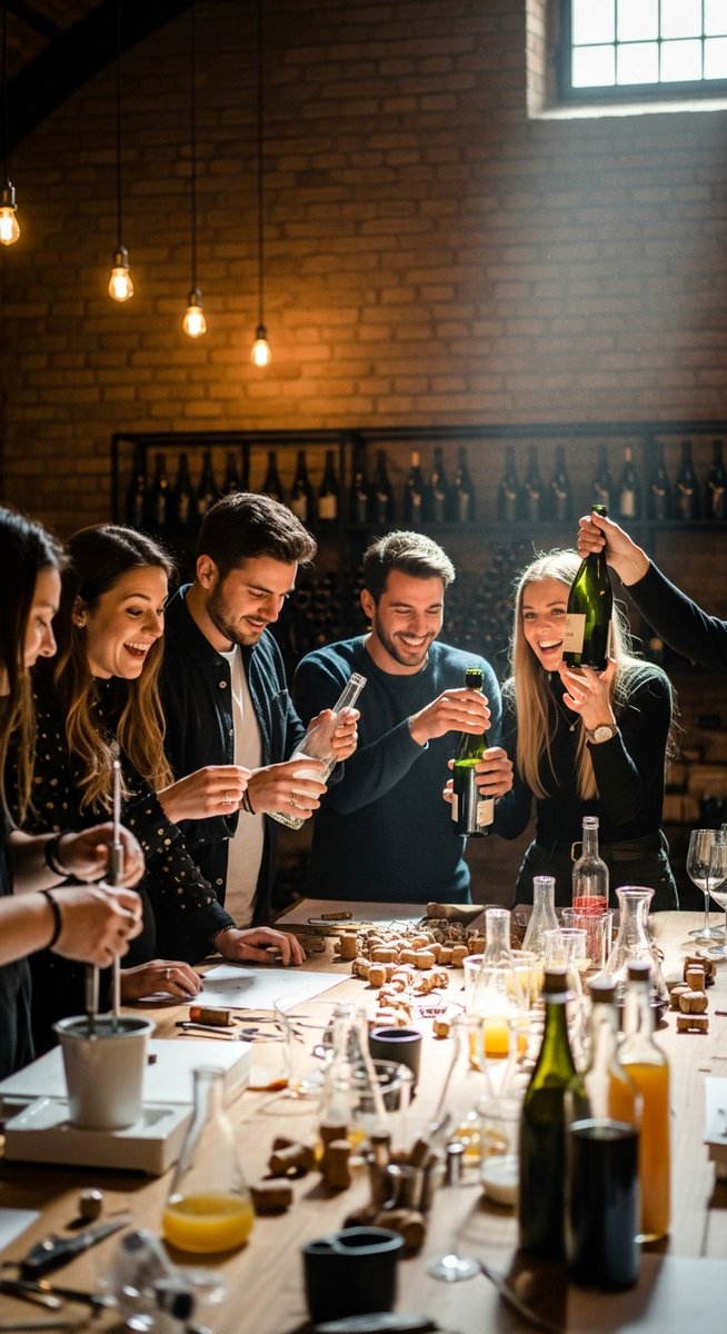 a photo illustrating 17. make your own cava workshop in Barcelona