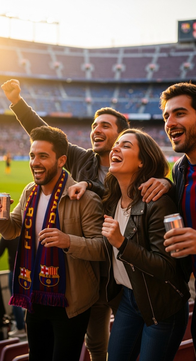 a photo illustrating 20. football match in Barcelona